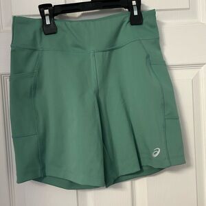 Asics Women's Teal Athletic Shorts